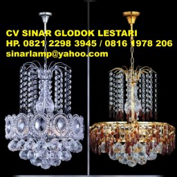 Lampu Gantung Kristal GLH81011 dan GLH81010